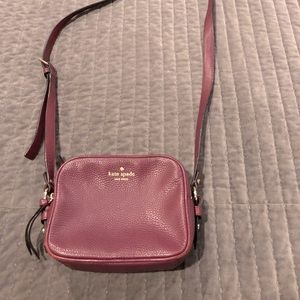 Kate Spade Crossbody Bag - Eggplant color VGUC